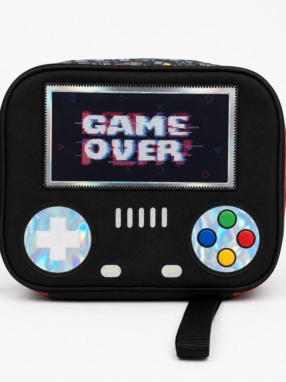 Brand new  gaming backpack with detachable lunchbox, earphones, and pencil cas